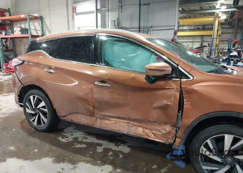 2017 Nissan Murano Platinum/S/Sl/Sv from USA, damaged, VIN 5N1AZ2MH4HN201898